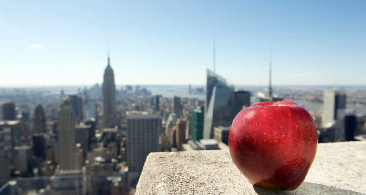 The Big Apple and a bite of New York