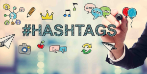 Use hashtags to shine on social media