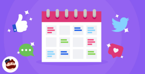 Pace yourself with a content calendar