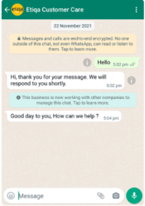 Etiqa Insurance capitalised on the power of WhatsApp to deliver live chat support to its customers in Singapore.