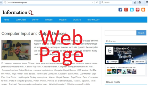 Web Pages