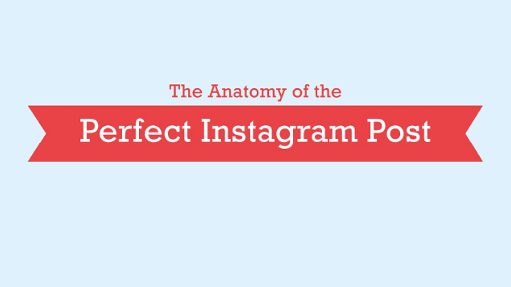 Anatomy of the perfect Instagram post