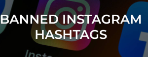 Avoid using banned hashtags