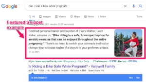 Can I ride a bike while pregnant?