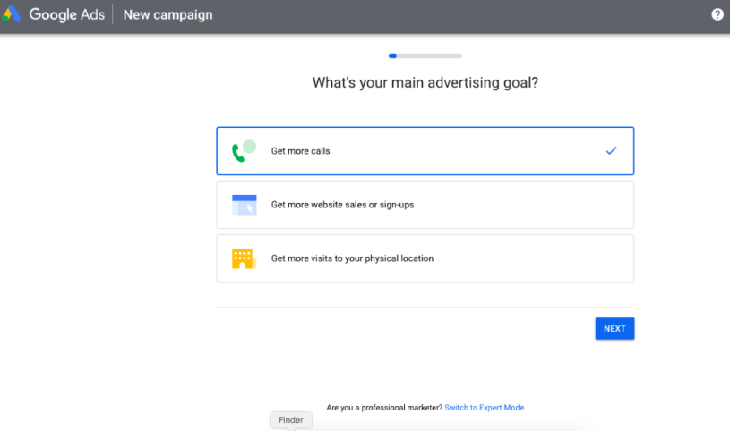 Set up your first Google Ad