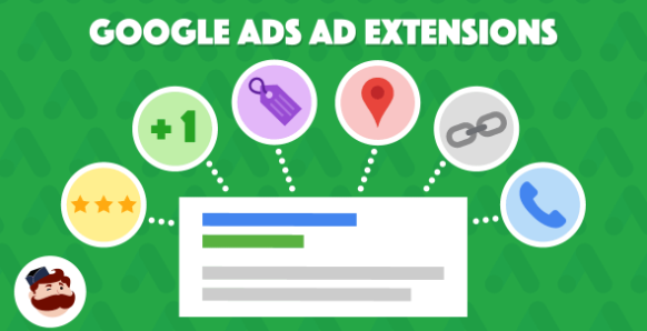 Use Google Ads extensions